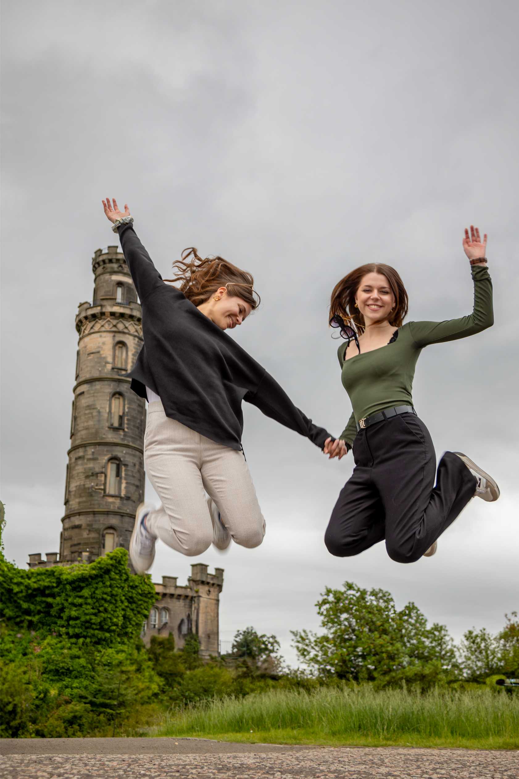 Tourist photography or travel photograph – Visiting Edinburgh or Glasgow